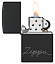 Зажигалка ZIPPO Classic с покрытием Black Matte, латунь/сталь, черная, матовая, 38x13x57 мм