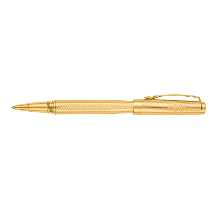 Ручка-роллер Pierre Cardin GOLDEN. Цвет - золотистый. Упаковка B-1