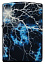 Зажигалка ZIPPO Lightning с покрытием Glow In The Dark Green, латунь/сталь, черная, 38x13x57 мм