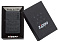 Зажигалка ZIPPO Tone on Tone Design с покрытием Black Matte, латунь/сталь, чёрная, 38x13x57 мм