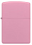 Зажигалка ZIPPO Classic с покрытием Pink Matte, латунь/сталь, розовая, матовая, 38x13x57 мм