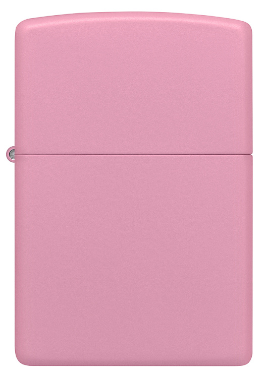 Зажигалка ZIPPO Classic с покрытием Pink Matte, латунь/сталь, розовая, матовая, 38x13x57 мм