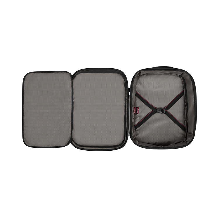 Рюкзак VICTORINOX Crosslight Boarding Bag, черный, RPET полиэстер, 39x22x53 см, 37 л