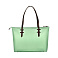 Сумка VICTORINOX Victoria Deluxe Business Tote, мятная, нейлон/кожа/микрозамша, 47x15x31 см, 16 л