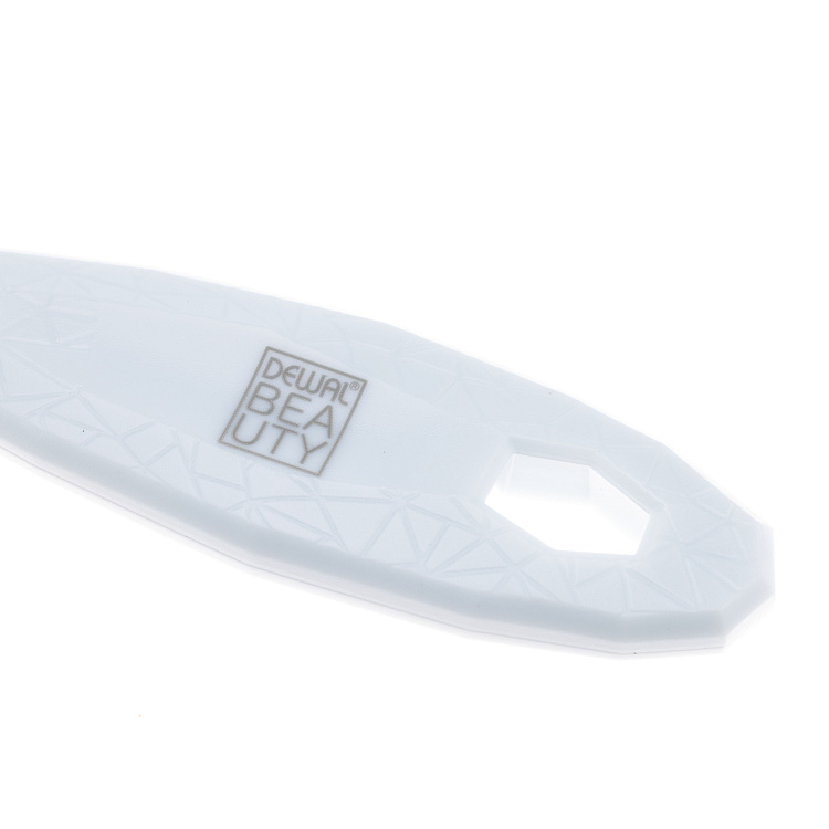 Щетка Dewal Beauty серия "Friendly", продувная, с нейлоновым штифтом,  форма айсберг