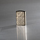 Зажигалка ZIPPO Armor™ с покрытием High Polish Black Ice®, латунь/сталь, чёрная, 38x13x57 мм