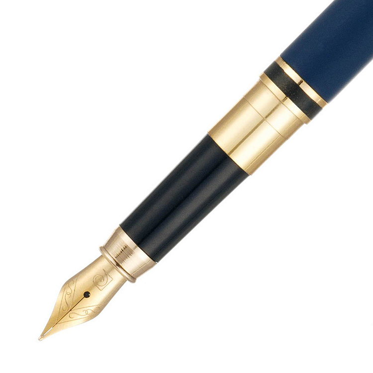 Ручка 2 в 1 шариковая и перьевая Pierre Cardin COMBI PEN, цвет - синий. Упаковка Е