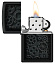 Зажигалка ZIPPO Steampunk с покрытием Black Matte, латунь/сталь, черная, матовая, 38x13x57 мм