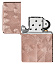 Зажигалка ZIPPO Armor® Hearts с покрытием Rose Gold, латунь/сталь, розовое золото, 38x13x57 мм