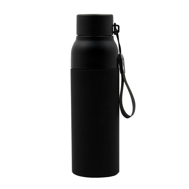 Термобутылка Button Black