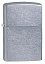Зажигалка ZIPPO Classic с покрытием Street Chrome™, латунь/сталь, серебристая, матовая, 38x13x57 мм