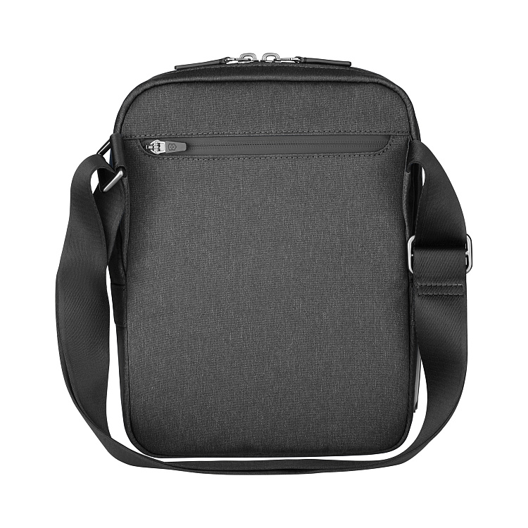 Сумка через плечо VICTORINOX Architecture Urban 2 Crossbody Bag,серый, полиэстер/кожа, 9x22x28 см,6л
