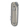 Нож-брелок VICTORINOX Classic SD Colors "Mystical Morning", 58 мм, 7 функций, полупрозрачный серый