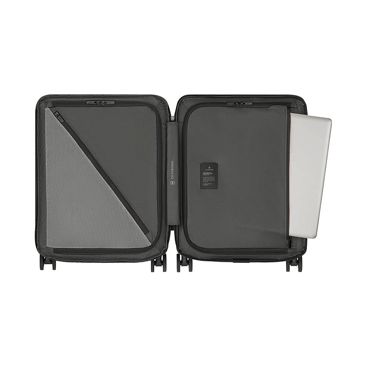 Чемодан VICTORINOX Airox Advanced, черный матовый, 100% поликарбонат Makrolon, 50x32x75 см, 103 л