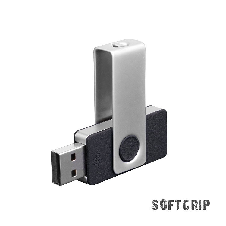 Флеш-карта TWISTAsoftgrip MS, 16Гб