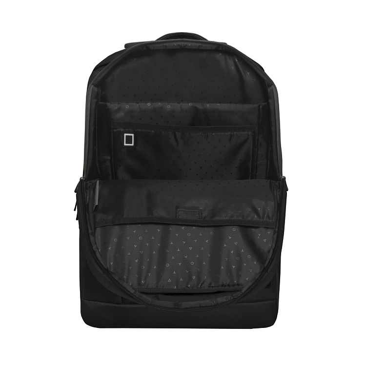 Рюкзак TORBER VECTOR с отделением для ноутбука 15,6", черный, полиэстер 840D, 44 х 30 x 9,5 см