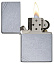 Зажигалка ZIPPO Vintage с покрытием Street Chrome™, латунь/сталь, серебристая, матовая, 38x13x57 мм