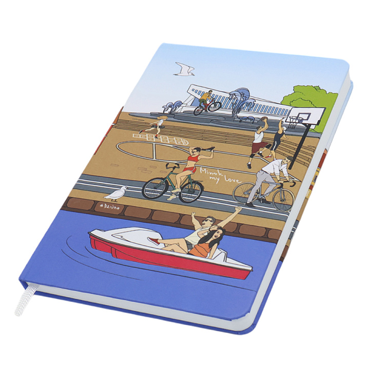 Записная книжка A6 Dziuna  в клетку