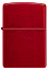 Зажигалка ZIPPO Classic с покрытием Candy Apple Red™, латунь/сталь, красная, глянцевая, 38x13x57 мм