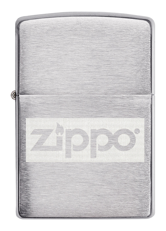 Подарочный набор ZIPPO: фляжка 89 мл и зажигалка, латунь/сталь, серебристый, в коробке с подвесом