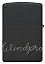 Зажигалка ZIPPO Classic с покрытием Black Matte, латунь/сталь, черная, матовая, 38x13x57 мм