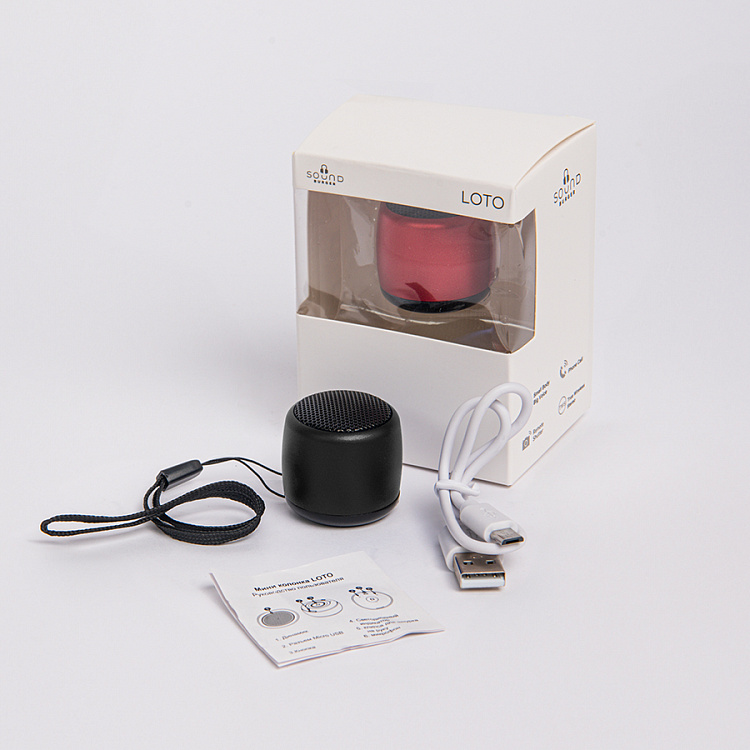 Портативная mini Bluetooth-колонка Sound Burger "Loto" золото