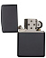 Зажигалка ZIPPO Classic с покрытием Black Matte, латунь/сталь, чёрная, матовая, 38x13x57 мм