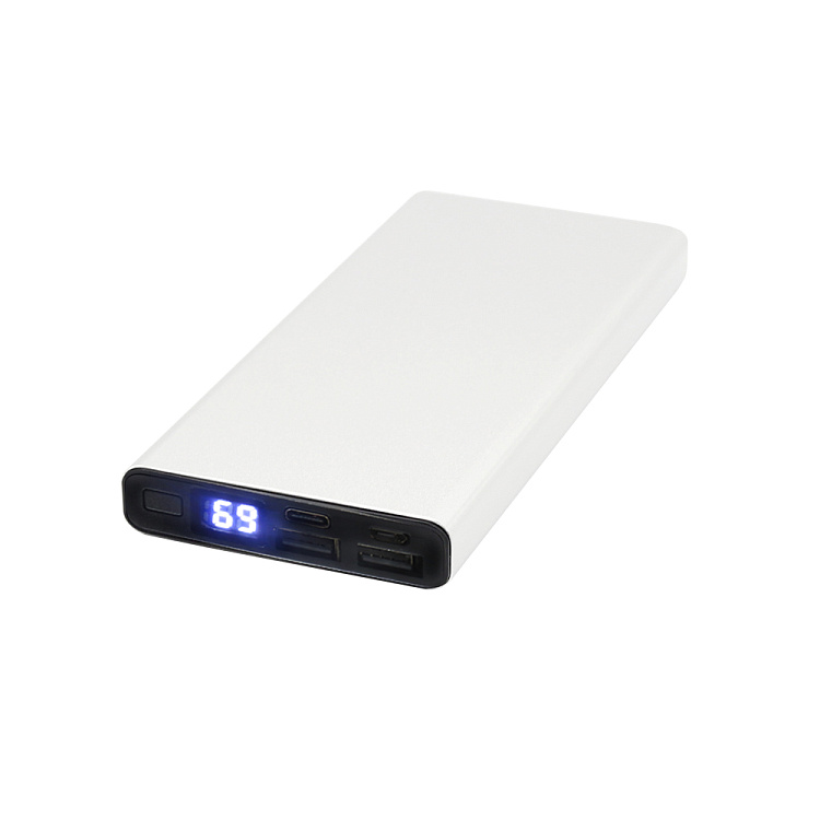 Внешний аккумулятор Höginn в металлическом корпусе, 10000mAh