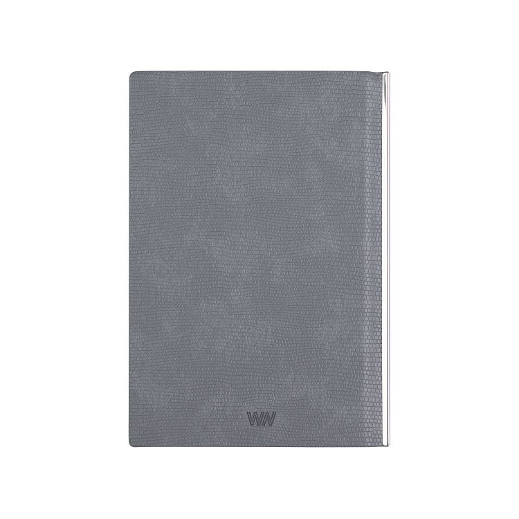 Блокнот "Венеция", формат А5, серый 