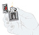 Зажигалка ZIPPO Couple Love с покрытием Brushed Chrome, латунь/сталь, серебристая, 36x13x57 мм