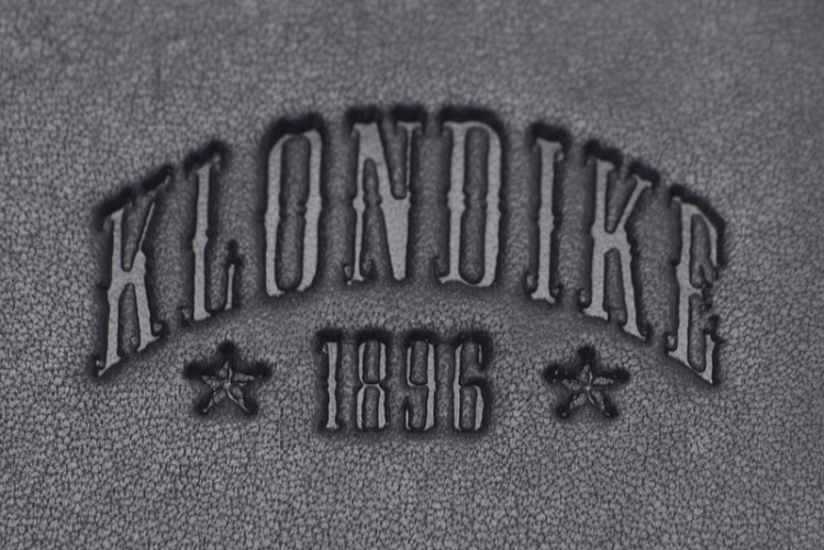 Бумажник KLONDIKE Dawson, натуральная кожа в черном цвете, 9,5 х 2 х 10,5 см