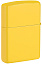 Зажигалка ZIPPO Logo с покрытием Sunflower, латунь/сталь, желтая, глянцевая, 38x13x57 мм