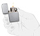 Зажигалка ZIPPO 1941 Replica™ с покрытием Brushed Chrome, латунь/сталь, серебристая, 38x13x56 мм