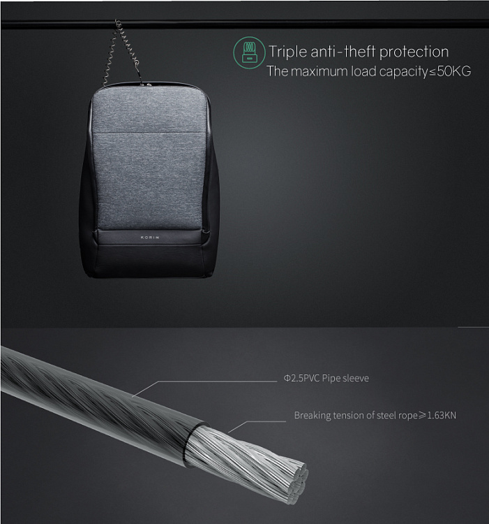 Рюкзак FlexPack Pro 47х34х18 см