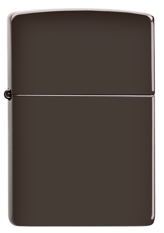 Зажигалка ZIPPO Classic с покрытием Brown Matte, латунь/сталь, коричневая, матовая, 38x13x57 мм