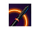 Ручка-роллер Parker IM Vibrant Rings Flame Amethyst Purple