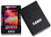 Зажигалка ZIPPO Tie Dye с покрытием 540 Tumbled Chrome, латунь/сталь, разноцветная, 38x13x57 мм
