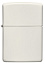 Зажигалка ZIPPO Classic с покрытием Glow In The Dark, латунь/сталь, белая, матовая, 38x13x57 мм