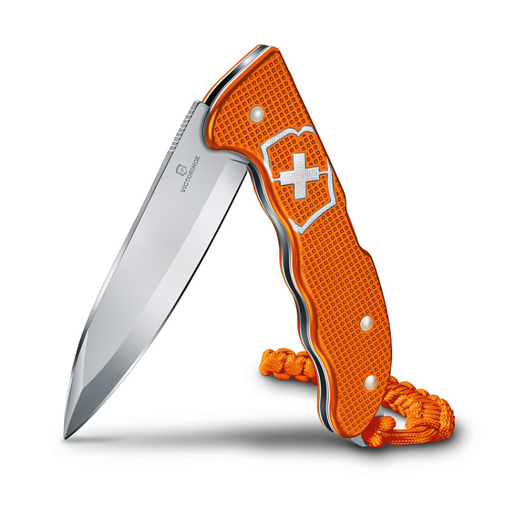 Нож охотника VICTORINOX Hunter Pro Alox LE 2021 130 мм, 4 функции, с фиксатором лезвия, оранжевый