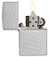 Зажигалка ZIPPO Classic с покрытием Chrome Arch, латунь/сталь, серебристая, матовая, 38x13x57 мм
