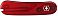 Передняя накладка для ножей VICTORINOX 85 мм, пластиковая, полупрозрачная красная