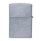 Зажигалка ZIPPO Classic с покрытием Street Chrome™, латунь/сталь, серебристая, матовая, 38x13x57 мм