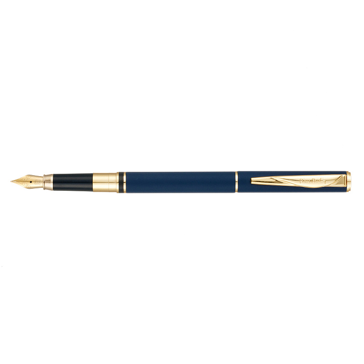 Ручка 2 в 1 шариковая и перьевая Pierre Cardin COMBI PEN, цвет - синий. Упаковка Е