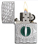 Зажигалка ZIPPO Armor™  с покрытием High Polish Chrome, латунь/сталь, серебристая, 38x13x57 мм