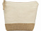 Косметичка Jute из хлопка и джута