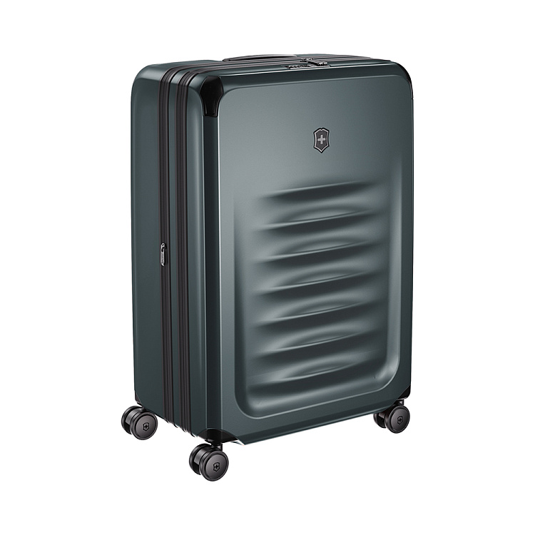 Чемодан VICTORINOX Spectra™ 3.0 Exp. Large Case, темно-зеленый, поликарбонат Sorplas™, 51x32x75 см,
