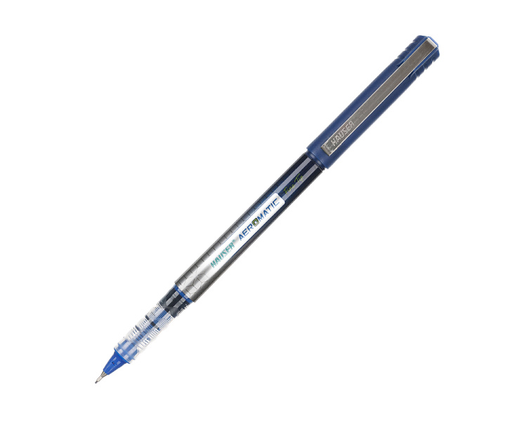 Ручка-рапидограф Hauser Aeromatic Fine Tip 0,7 мм, пластик, корпус синий, чернила синие
