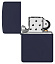 Зажигалка ZIPPO Classic с покрытием Navy Matte, латунь/сталь, синяя, матовая, 38x13x57 мм