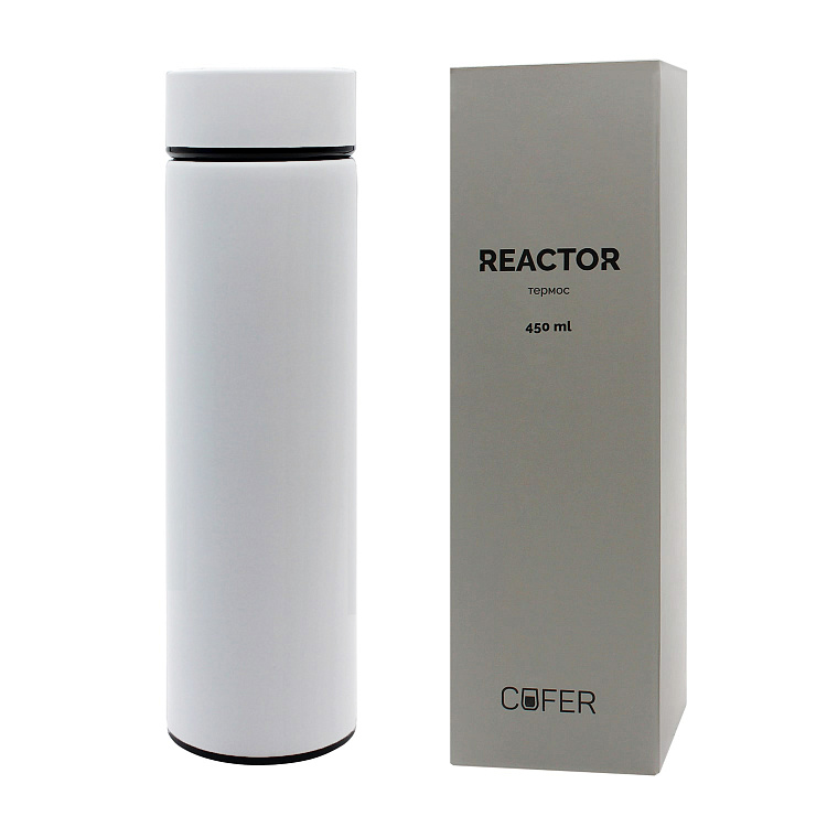 Термос Reactor софт-тач с датчиком температуры