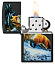 Зажигалка ZIPPO Linda Picken с покрытием Black Matte, латунь/сталь, черная, 38x13x57 мм